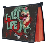 Папка д/тетрад. А4 (325*230*55) молния сверху, ламинат "T-Rex"