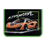 Папка д/труда А4 (325*230*25) 1отд. молния вокруг, пластик "Automotive"