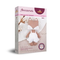 Набор для изготовления игрушки 24см "Милая лисичка" 14+