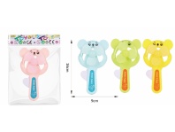 Вентилятор детский "Мишка", 16см, цвет микс, инд. упак