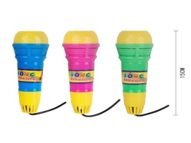 Микрофон 15см "Эхо", ассорти цветов