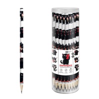 Карандаш ч/гр "Черный кот" трехгранный, НВ