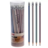 Карандаш ч/гр "Dune" НВ с ластиком