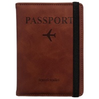 Обложка для паспорта и документов с защитой от считывания, 9 карманов, резинка, экокожа, коричневая, BRAUBERG, 238751 Обложка для паспорта и документов с защитой от считывания, 9 карманов, резинка, экокожа, коричневая, BRAUBERG, 238751