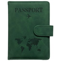 Обложка для паспорта и документов с защитой от считывания, 9 карманов, магнит, экокожа, зеленая, BRAUBERG, 238758 Обложка для паспорта и документов с защитой от считывания, 9 карманов, магнит, экокожа, зеленая, BRAUBERG, 238758