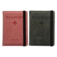 Обложка для паспорта и документов с защитой НАБОР 2 шт., 9 карманов, резинка, экокожа, графитовая/розовая, BRAUBERG, 238765 Обложка для паспорта и документов с защитой НАБОР 2 шт., 9 карманов, резинка, экокожа, графитовая/розовая, BRAUBERG, 238765