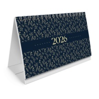 Календарь-домик настольный на гребне с бегунком, 2026г, BRAUBERG, 160х105мм, Паттерн, 117270 Календарь-домик настольный на гребне с бегунком, 2026г, BRAUBERG, 160х105мм, Паттерн, 117270