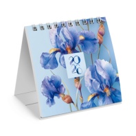 Календарь-домик настольный на гребне, 2026г, BRAUBERG, 101х101мм, Цветы, 117275 Календарь-домик настольный на гребне, 2026г, BRAUBERG, 101х101мм, Цветы, 117275