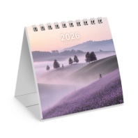 Календарь-домик настольный на гребне, 2026г, BRAUBERG, 101х101мм, Пейзаж, 117276 Календарь-домик настольный на гребне, 2026г, BRAUBERG, 101х101мм, Пейзаж, 117276