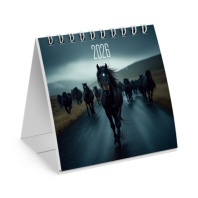 Календарь-домик настольный на гребне, 2026г, BRAUBERG, 101х101мм, Символ года, 117277 Календарь-домик настольный на гребне, 2026г, BRAUBERG, 101х101мм, Символ года, 117277