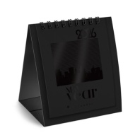 Календарь-домик настольный на гребне, 2026г, BRAUBERG, 110х120мм, ЧЕРНЫЙ, 117282 Календарь-домик настольный на гребне, 2026г, BRAUBERG, 110х120мм, ЧЕРНЫЙ, 117282