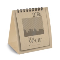 Календарь-домик настольный на гребне, 2026г, BRAUBERG, 110х120мм, БЕЖЕВЫЙ, 117285 Календарь-домик настольный на гребне, 2026г, BRAUBERG, 110х120мм, БЕЖЕВЫЙ, 117285