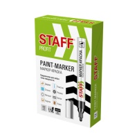 Маркер-краска лаковый (paint marker) 2-4 мм ЧЕРНЫЙ, НИТРО-ОСНОВА, STAFF PROFIT, для любых поверхностей, 152578 Маркер-краска лаковый (paint marker) 2-4 мм ЧЕРНЫЙ, НИТРО-ОСНОВА, STAFF PROFIT, для любых поверхностей, 152578