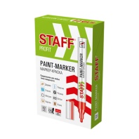 Маркер-краска лаковый (paint marker) 2-4 мм КРАСНЫЙ, НИТРО-ОСНОВА, STAFF PROFIT, для любых поверхностей, 152582 Маркер-краска лаковый (paint marker) 2-4 мм КРАСНЫЙ, НИТРО-ОСНОВА, STAFF PROFIT, для любых поверхностей, 152582