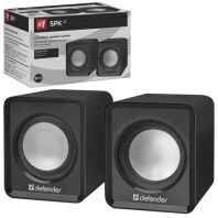 Колонки компьютерные DEFENDER SPK 22, 2.0, 2х2, 5 Вт, пластик, черные, 65503 Колонки компьютерные DEFENDER SPK 22, 2.0, 2х2, 5 Вт, пластик, черные, 65503