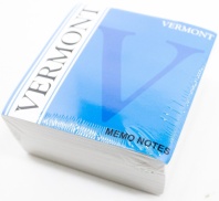 Блок бумаги для записи  (90*90*45мм) белый, непроклеенный, 60г/м2, белизна 70%, эконом