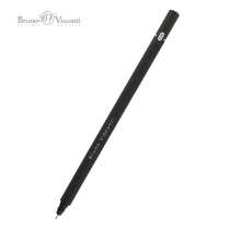 Ручка гелевая BRUNO VISCONTI Super Slim Black, ЧЕРНАЯ, узел 0,28мм, линия 0,2мм, 20-0, 20-0397