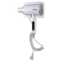 Фен для волос настенный KSITEX F-2000W JET, 2000Вт, пластик 2 скорости 2 температурны
