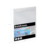 Бумага для акварели в пластиковой папке ErichKrause Art Spirit, А4, 20 листов