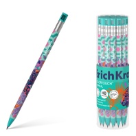 Карандаш механический ErichKrause ColorTouch Tropical 2.0 мм, с точилкой, НВ (в тубусе по 24 шт.)