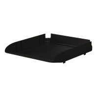 Лоток для бумаг пластиковый ErichKrause Sphere, Classic, черный