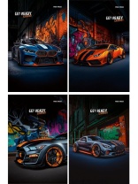 БЛОКНОТ А6 24л. РАЗНЫЕ МАШИНЫ И ГРАФФИТИ - 1 (Б24-4697) ассорти, на скрепке, цвет.мелов.обл,блок-офс|Из|Б24-4697 БЛОКНОТ А6 24л. РАЗНЫЕ МАШИНЫ И ГРАФФИТИ - 1 (Б24-4697) ассорти, на скрепке, цвет.мелов.обл,блок-офс|Из|Б24-4697