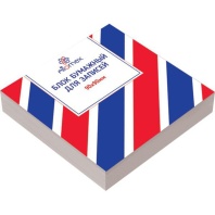 Блок бумаги для записи  (90*90*100л) белый , 60г/м2, белизна 70%, склейка