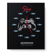 Дневник старш кл. обл. 7БЦ "Время игры" софт-тач, тисн.фольгой, 48л.