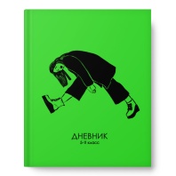 Дневник старш кл. обл. 7БЦ "Преодоление" мат.лам., флюор., 48л.