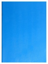 Тетрадь А4  96л кл. скоба бумвинил КФОБ "Синяя" БЕЗ ПОЛЕЙ