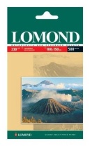 Фотобумага LOMOND A6  230г, 500л, глянц., односторонняя