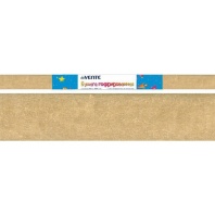 Бумага подел. 50*250 32 г/м рулон  креп  светло-оранжевая перламутровая