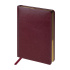 Ежедневник дат. 2026г А5 168л. тв.пер., кожзам "Sidney Nebraska. Бордовый" ляссе