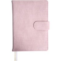 Ежедневник дат. 2025г А5 deVENTE Barbara 336стр.,розовый, тв.обложка, кожзам, ляссе, на кнопке