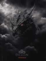 Ежедневник недат. А5 128л., 7БЦ "Туманный дракон" софт-тач, выб.лак.