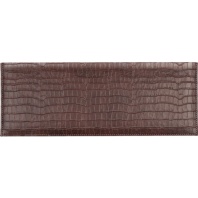 Планинг дат. 2025г (294*142) 64л., Wild темно-коричн., мягк обложка,кожзам, евроспираль, 70г/м2