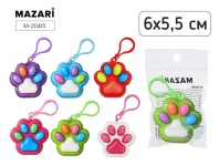 Брелок мягкий "Лапка" 6*5,5см