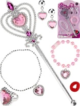 Набор "Сияй" палочка, ожерелье, сережки, кольцо, браслет, резинка Набор "Сияй" палочка, ожерелье, сережки, кольцо, браслет, резинка