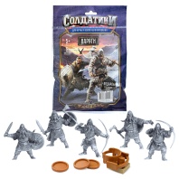 Набор солдатиков "Варяги" 5 фигурок, орудие, 5+