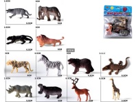 Набор фигурок "Животные" 12 предметов