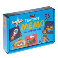 Игра Мемо "Транспорт"  (36 карточек)