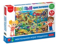 Игра с фишками. "Веселые приключения" в подар.коробке