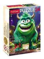 Пазлы 24 элемента 175*130мм. "Монстрики" Пазлы 24 элемента 175*130мм. "Монстрики"