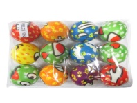 Мяч мягкий  6,3см "Смайлики" цветные ППУ