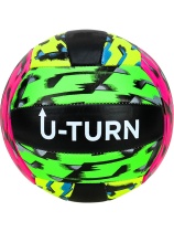 Мяч спортивный волейбольный 21см ПВХ, 280гр БЕЗ НАДУВКИ