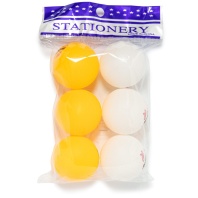 Набор теннисных шариков 6шт, 1 звезда