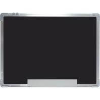 Доска меловая с алюминиевой рамой "Attomex" 600x450 мм, полка для маркеров