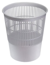 Корзина для мусора сетчатая 14л серая Корзина для мусора сетчатая 14л серая