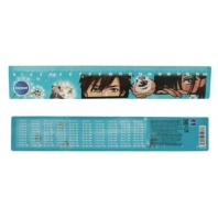 Линейка 20 см пластик. Аниме, табл.умнож.