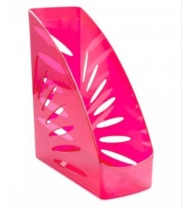 Накопитель д\бумаг верт. ТРОПИК, темно-красный ВИШНЯ